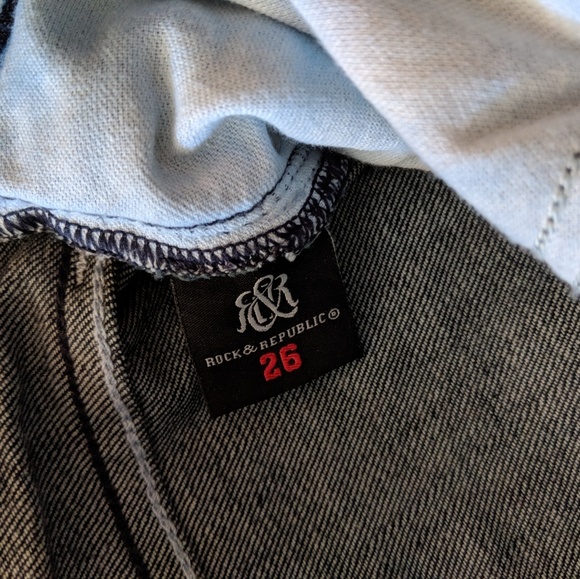 💥 SALE 💥 Rock & Republic 👖 jeans NWOT size 26 - Picture 5 of 6